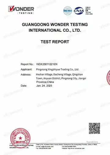 ASTM certification